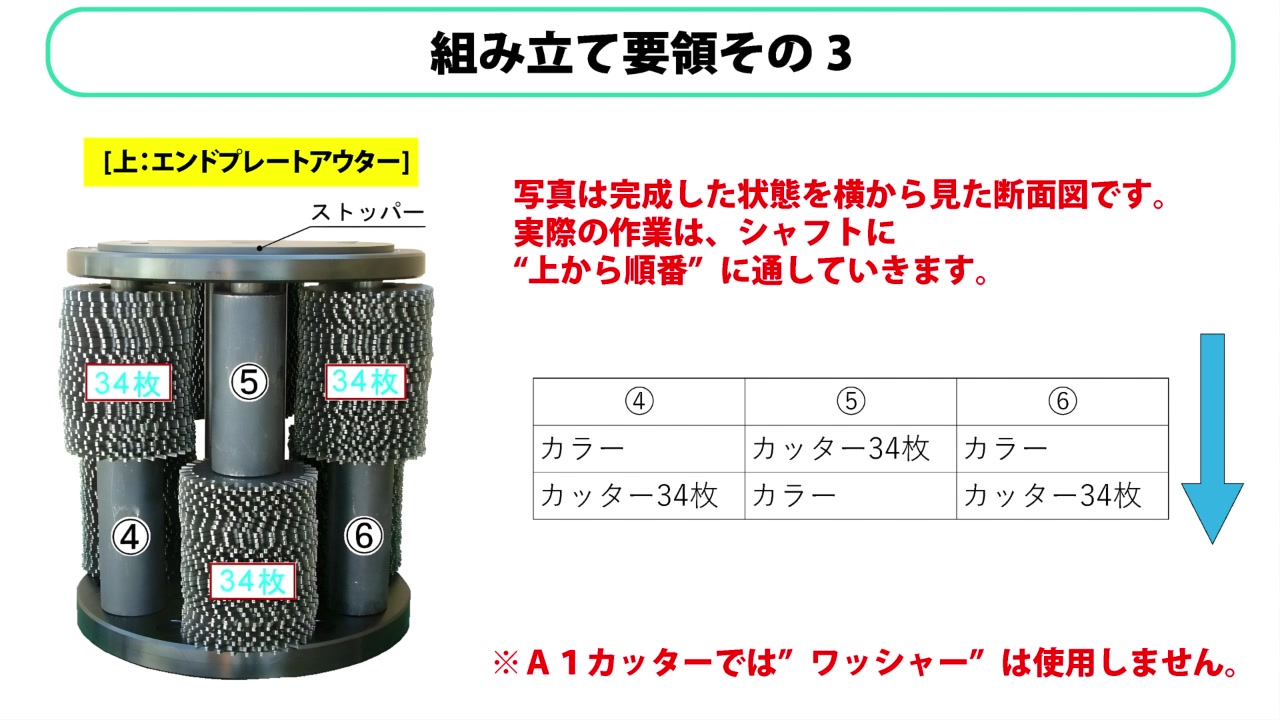 組み立て要領その3