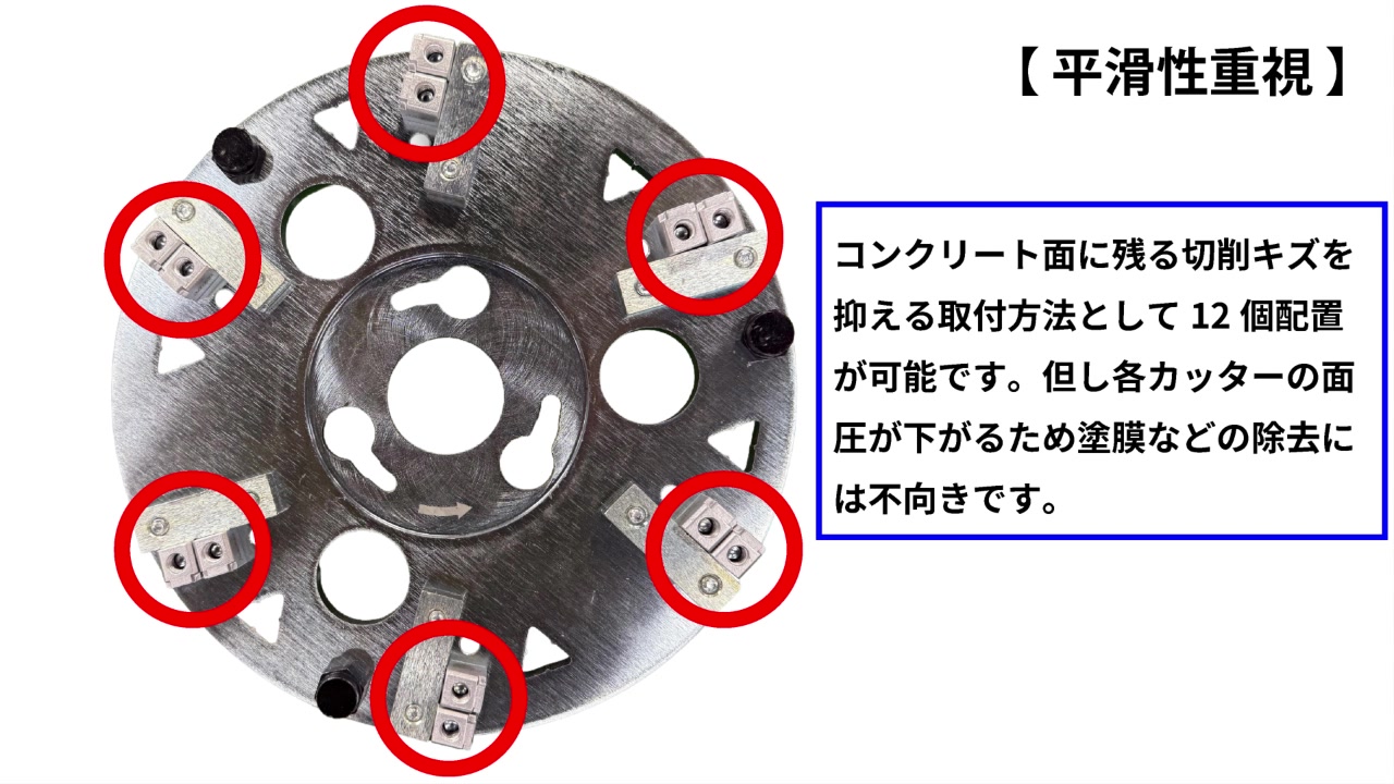 平滑性重視（12個配置）