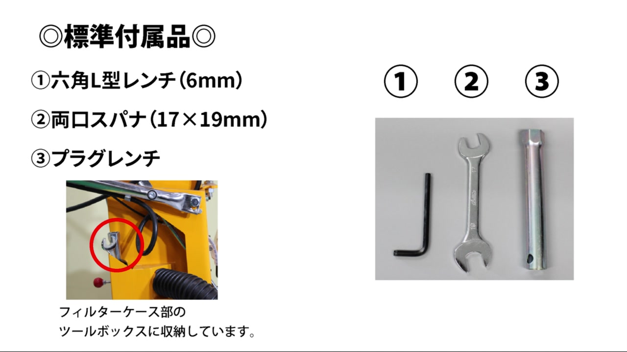標準付属品