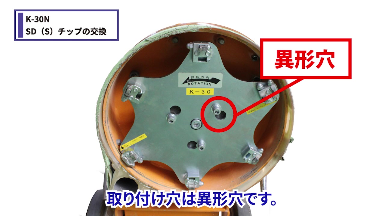 本体への取り付け